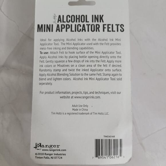 Tim Holtz Ranger Alcohol Ink Applicator Felt & Ink Blending Foam - Picture 7 of 14